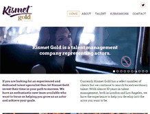 Tablet Screenshot of kismetgold.com